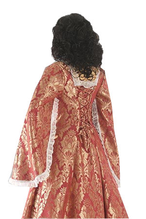 Ladies Medieval Renaissance Costume And Headdress Size 16 - 18 Image